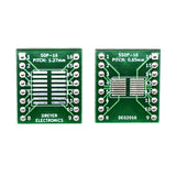 16-Pin SOIC/SOP/SSOP To DIP Breakout Board (10 Pack)