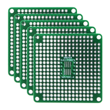8-Pin SOIC/SOP/SSOP Perforated Board - Medium (5 Pack)