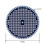 Round Perforated Board - 2 Inch (5 Pack)