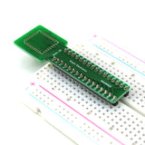 32-Pin PLCC/LCC/JLCC to DIP Breakout Board (3 Pack)