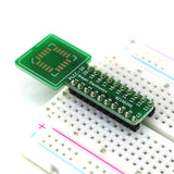 20-Pin PLCC/LCC/JLCC to DIP Breakout Board (3 Pack)