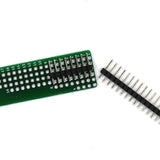 Pin Header Measuring Tool for 0.1" (2.54mm) Break-Away Male Pin Headers (2 Pack)