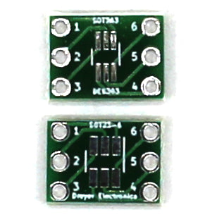 SOT23-6/SOT363 to DIP Breakout Board - (50 Pack)