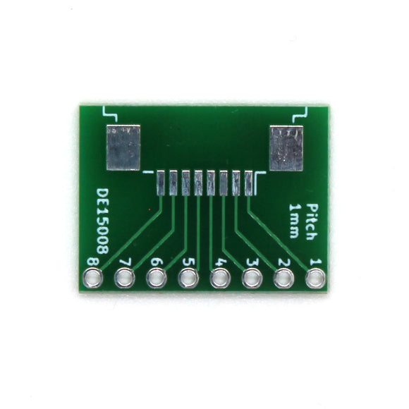 8-Pin FPC FFC to DIP 1mm 0.5mm Pitch (5 Pack)