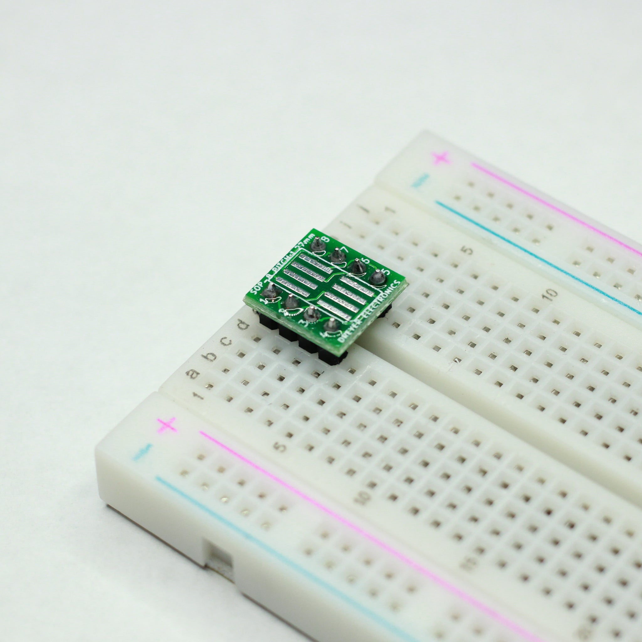 8-Pin SOIC/SOP/SSOP To DIP Breakout Board (25 Pack) – Dreyer