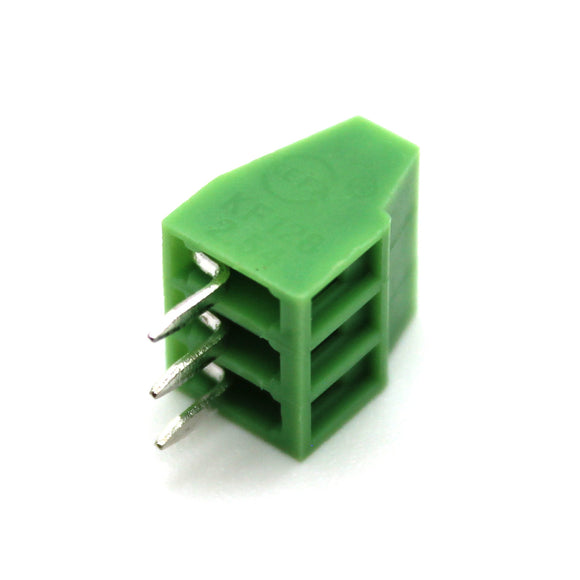 3-Pin PCB Mount Screw Terminal Block (10 Pack)