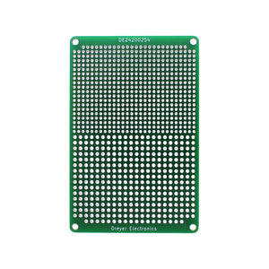 Mixed Pitch Perforated Boards | 0.1" (2.54mm) and 0.039" (2.00mm) (5 Pack)